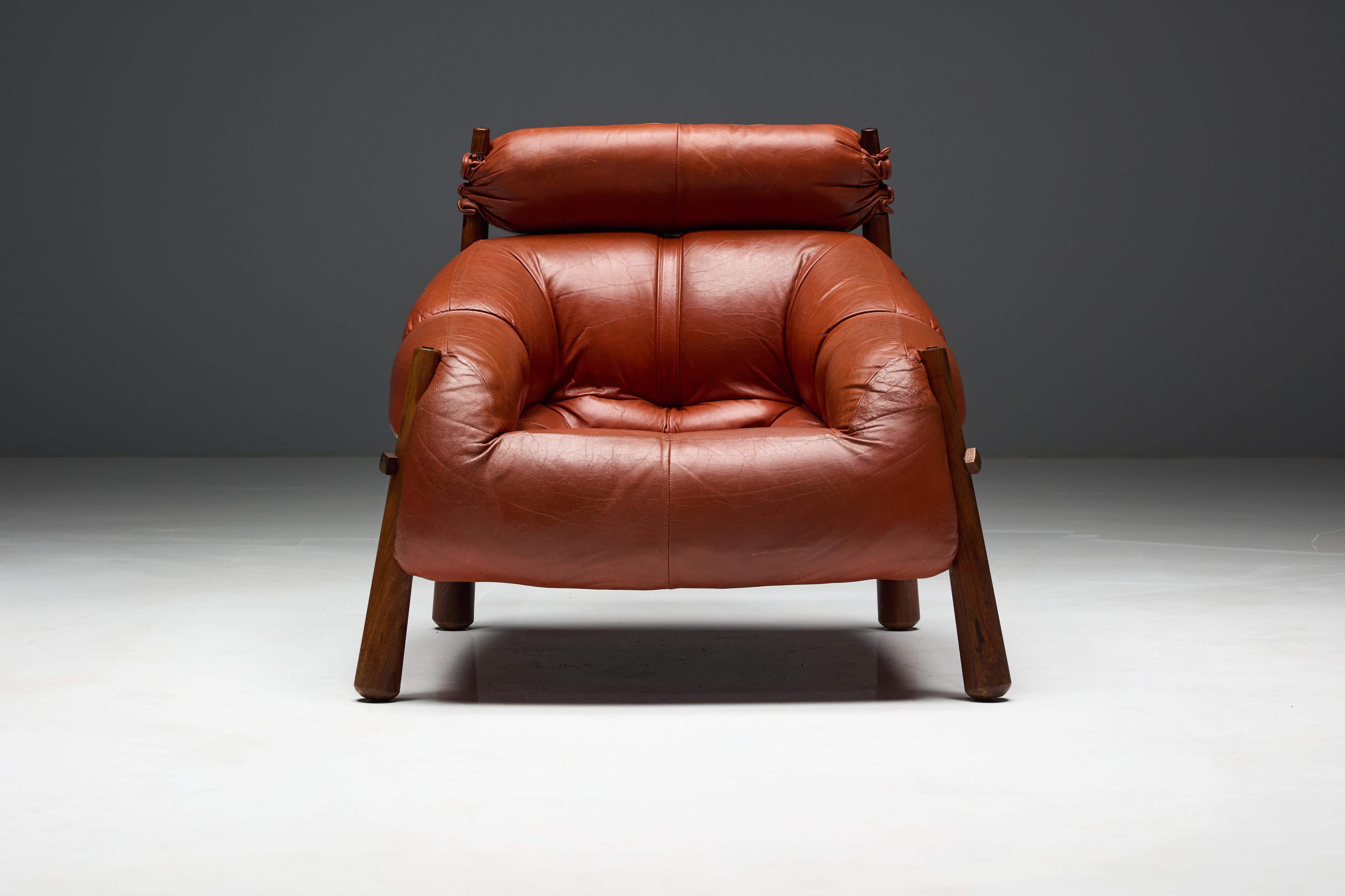 Lounge Chairs 'MP-81' by Percival Lafer, Brazil, 1970s For Sale 4