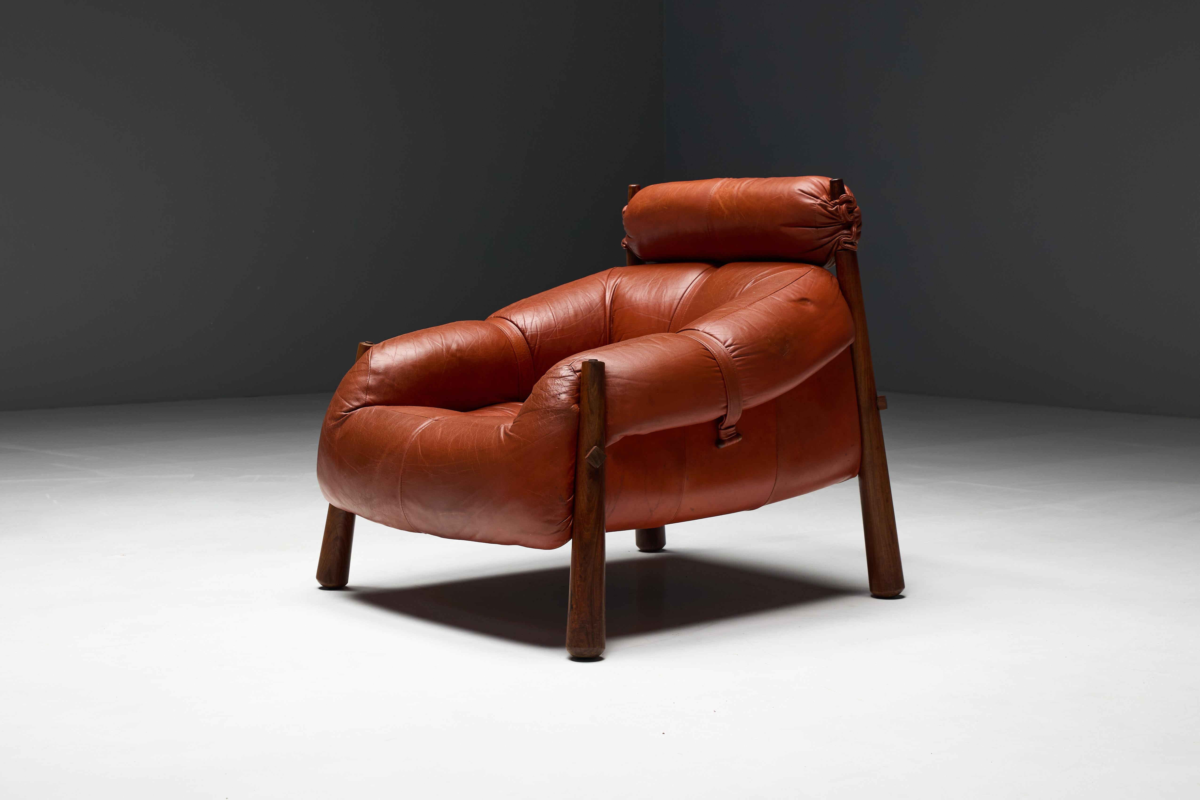 Lounge Chairs 'MP-81' by Percival Lafer, Brazil, 1970s For Sale 7