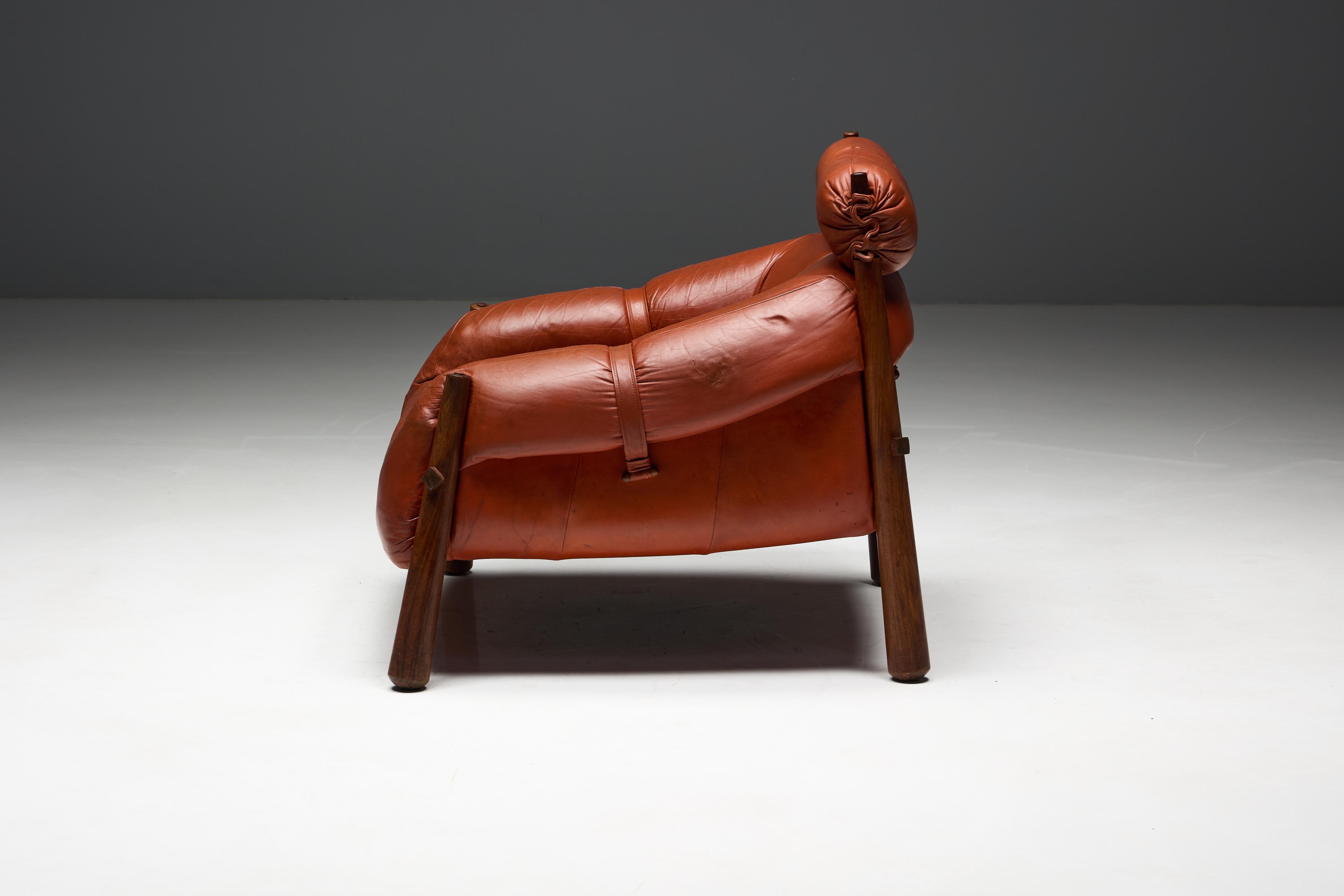 Lounge Chairs 'MP-81' by Percival Lafer, Brazil, 1970s For Sale 8