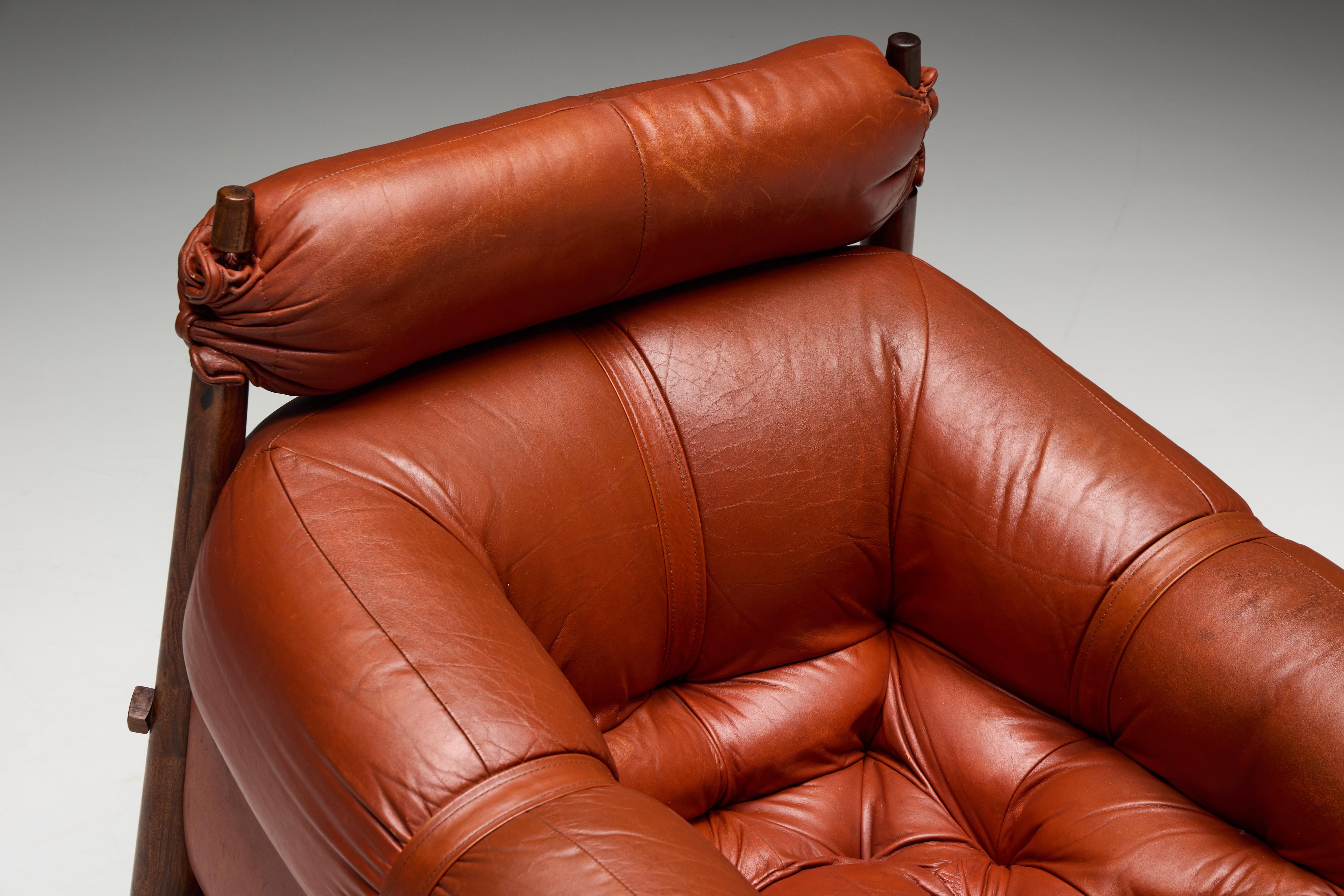 Lounge Chairs 'MP-81' by Percival Lafer, Brazil, 1970s For Sale 1