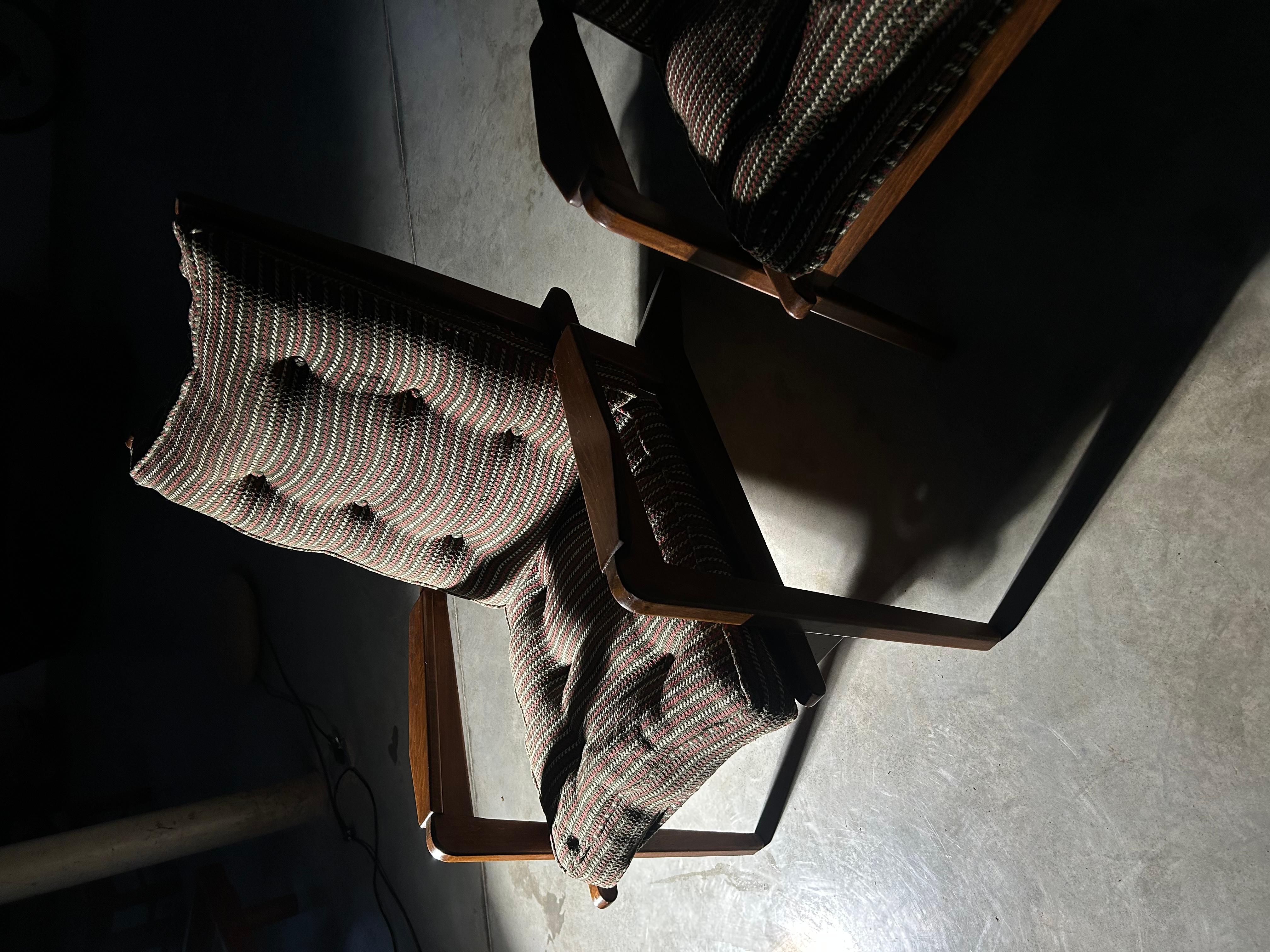 Loungesessel von Pierre Guariche, FS105, Frankreich, 1950 im Angebot 5
