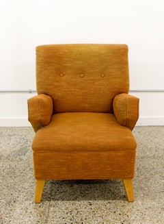 Pair of Lounge Chairs by Jens Risom from Frank Lloyd Wright House, circa 1950s