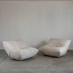 Lounge Chairs ‘Papillon’ by Guido Maria Rosati for Giovannetti, 1970s
