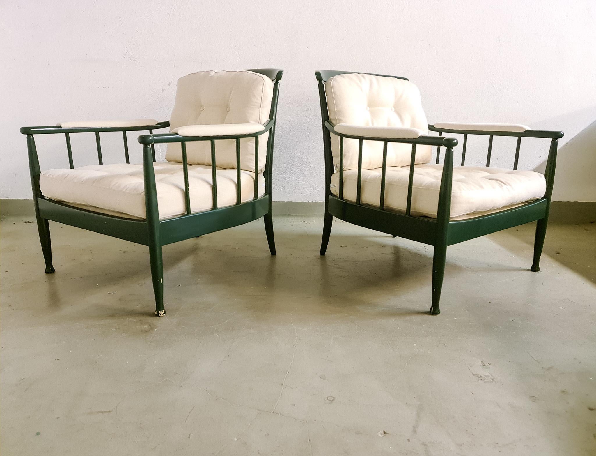 Mid-Century Modern Lounge Chairs 