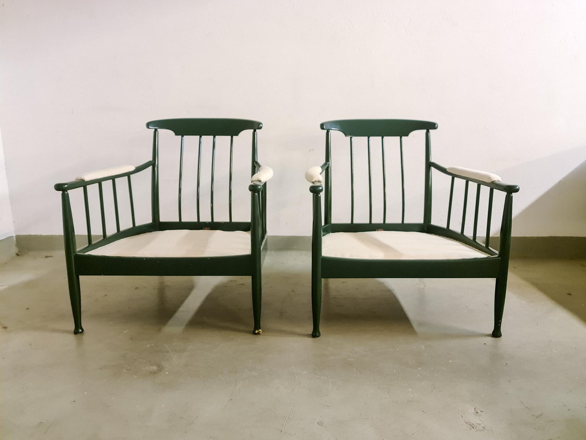 Swedish Lounge Chairs 