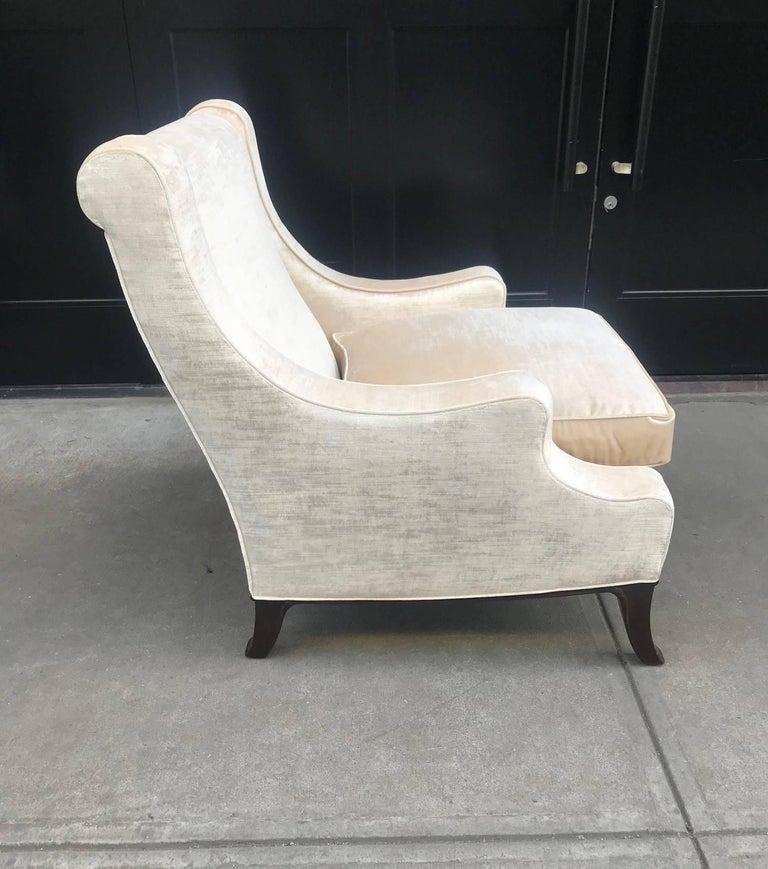 Sillas de salón estilo Robsjohn-Gibbings, Pareja Moderno de mediados de siglo en venta