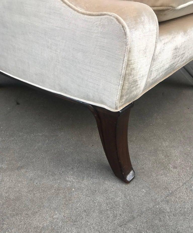 Sillas de salón estilo Robsjohn-Gibbings, Pareja mediados del siglo XX en venta
