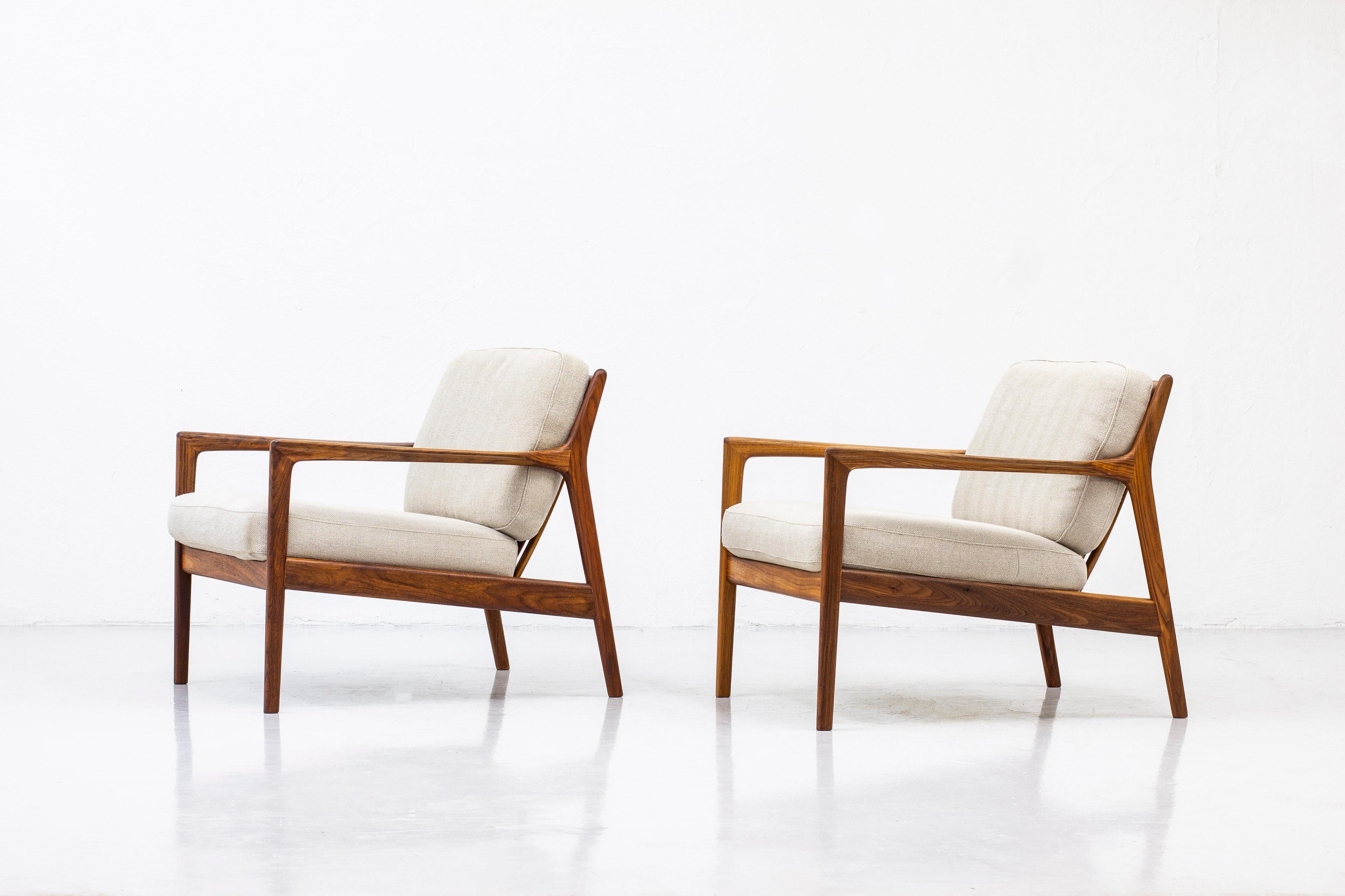 Scandinavian Modern Lounge Chairs 