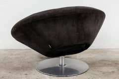 Lounge Moon Swivel Chair Designed by M. Manzoni-R.Tapinassi, Italy