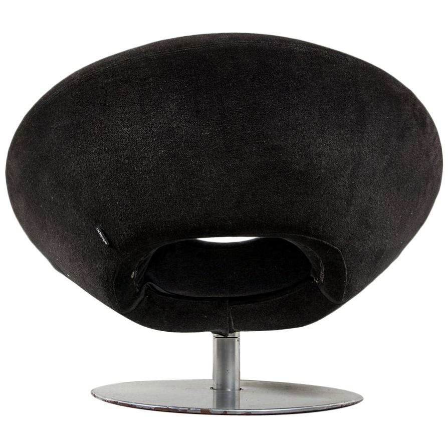 Lounge Moon Swivel Chair Designed by M. Manzoni-R.Tapinassi, Italy