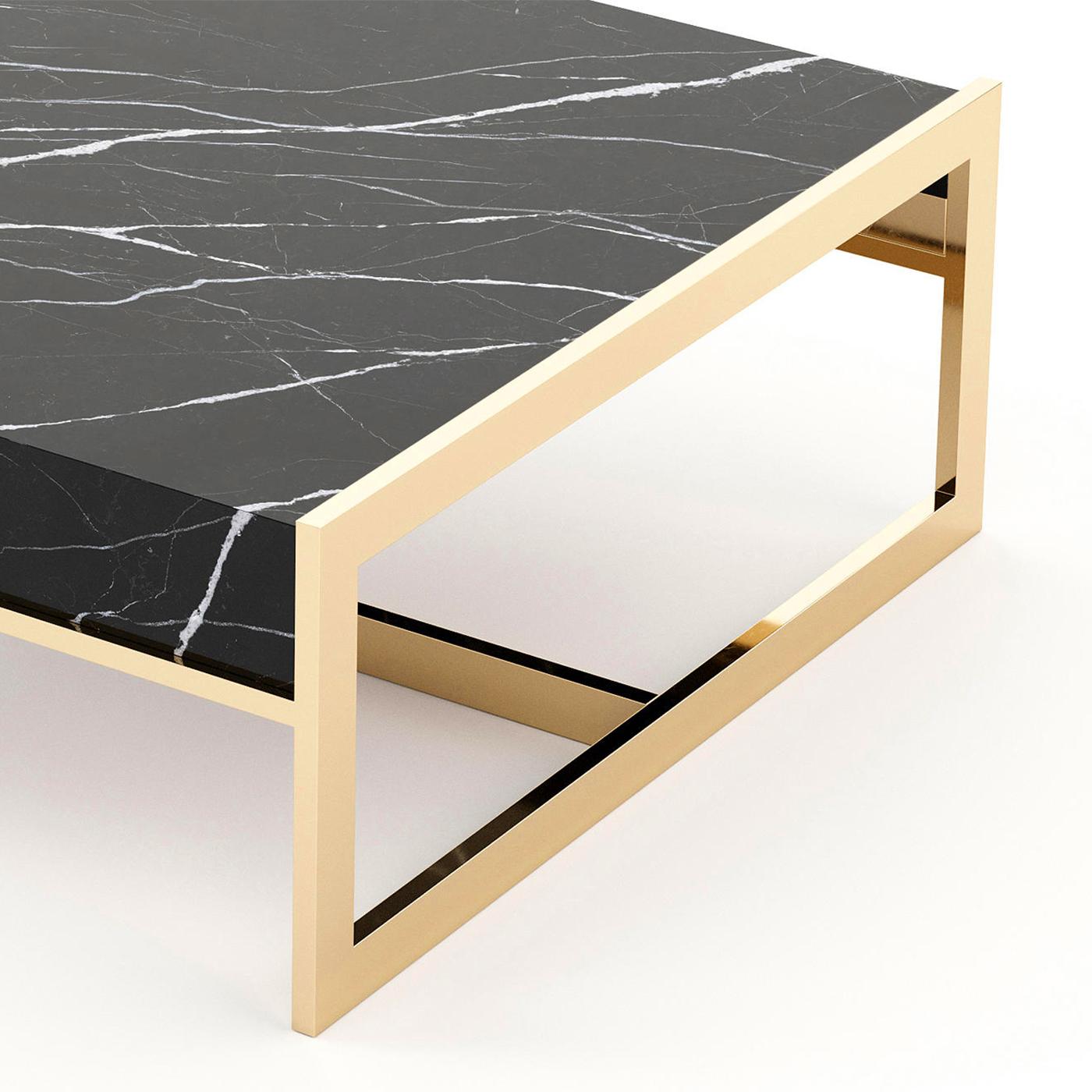 Lounge Down Marble Coffee Table For Sale 1
