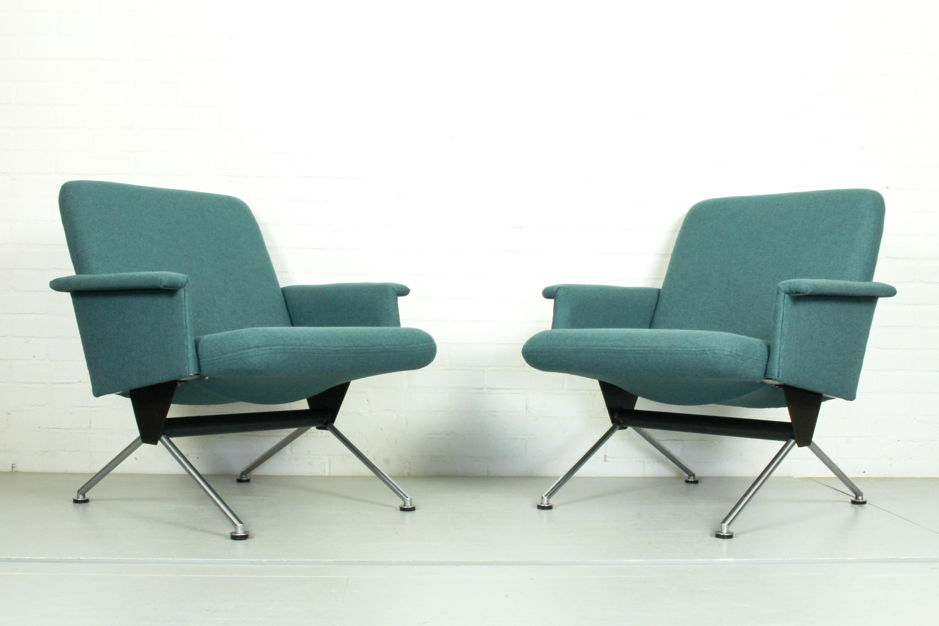 Lounge Set by Andre Cordemeyer for Gispen, 1432 '2' and 1715, 1961 6