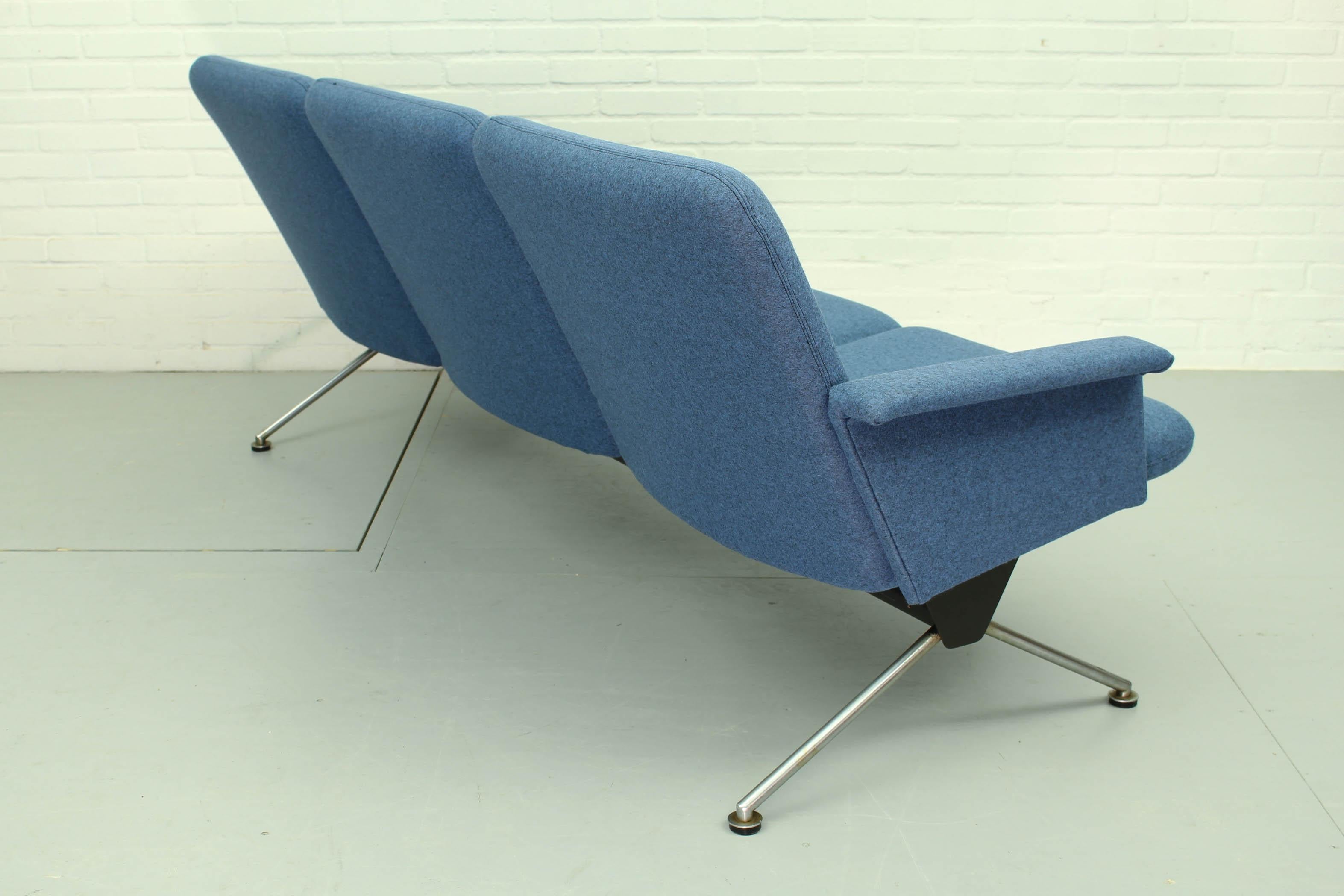 Dutch Lounge Set by Andre Cordemeyer for Gispen, 1432 '2x' and 1715, 1961