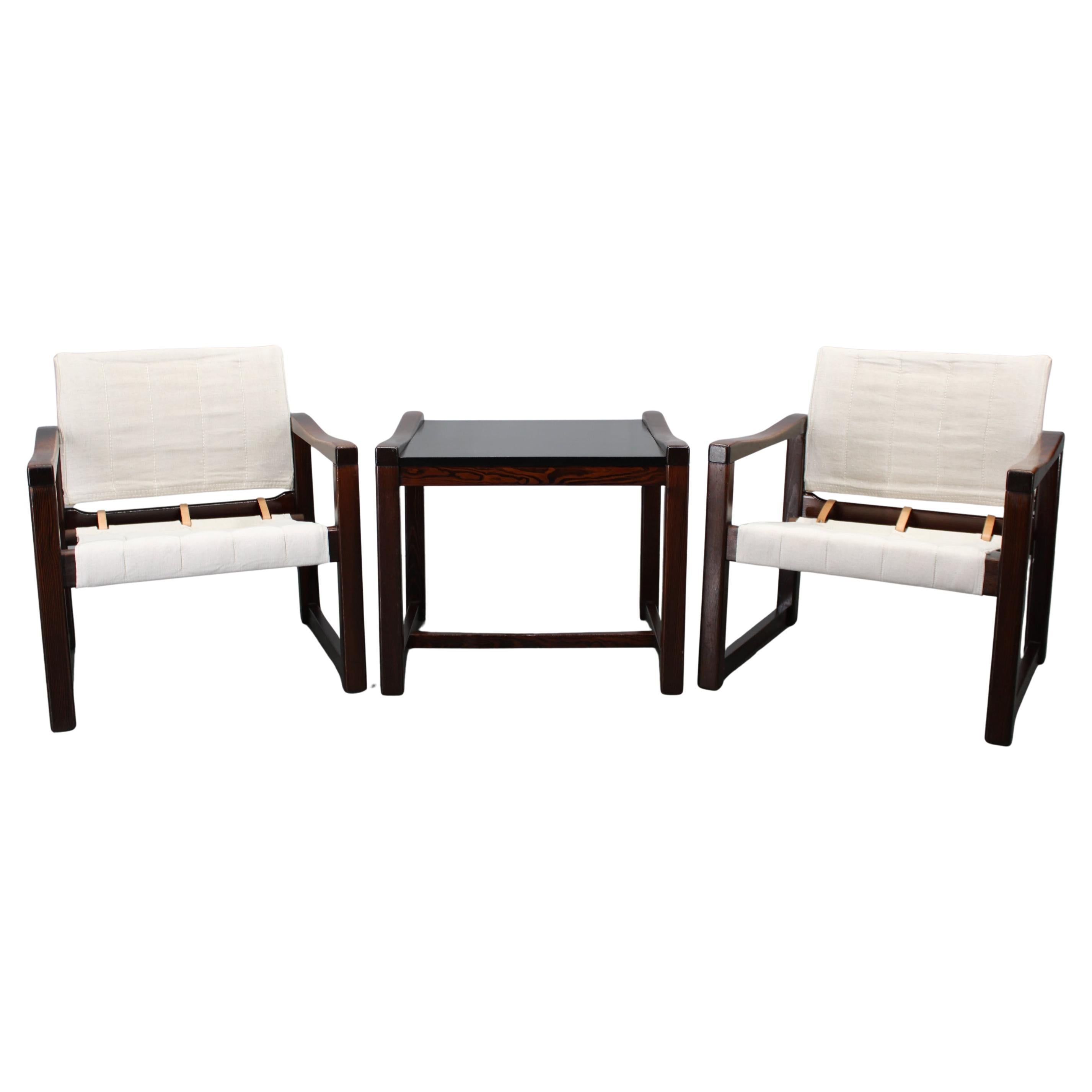 Lounge Set by Karin Mobring for IKEA, Sweden, 1970s For Sale