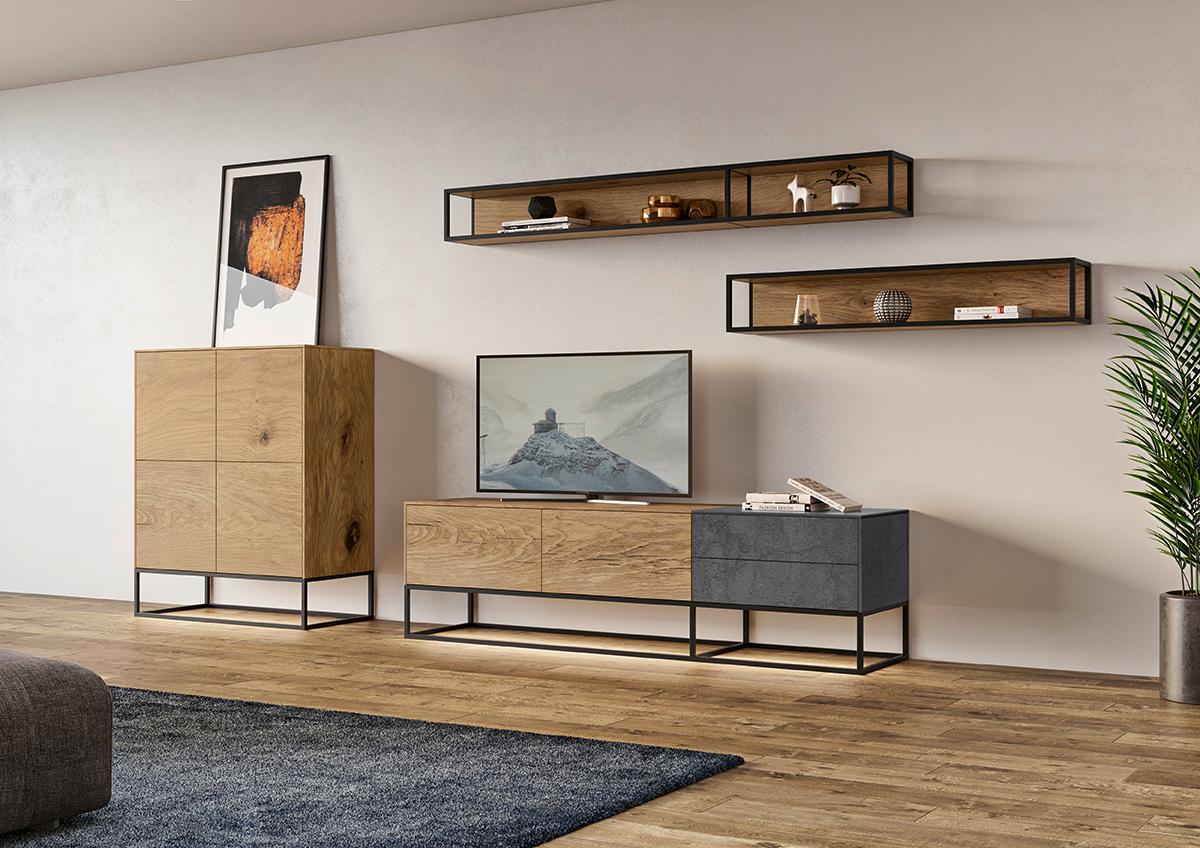 Lounge collection is available in two grades of oak wood and can be combined with two different ceramic references. This collection is highly customizable and could also incorporate details in bronze glass and metal feet for all pieces. 

Produced