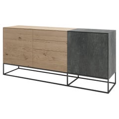 Lounge-Sideboard mit 2 Türen und 3 Schubladen