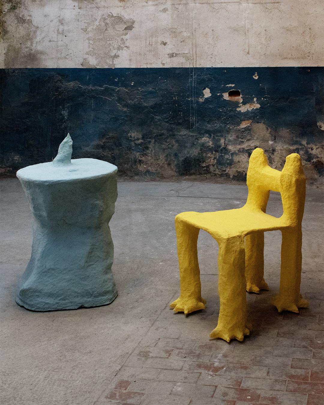 Italian Lounge Table Iceberg Azure Jonathan Bocca For Sale