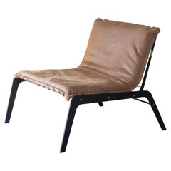 Lounge_01 Steel Frame Design Combined with Leather or Fabric