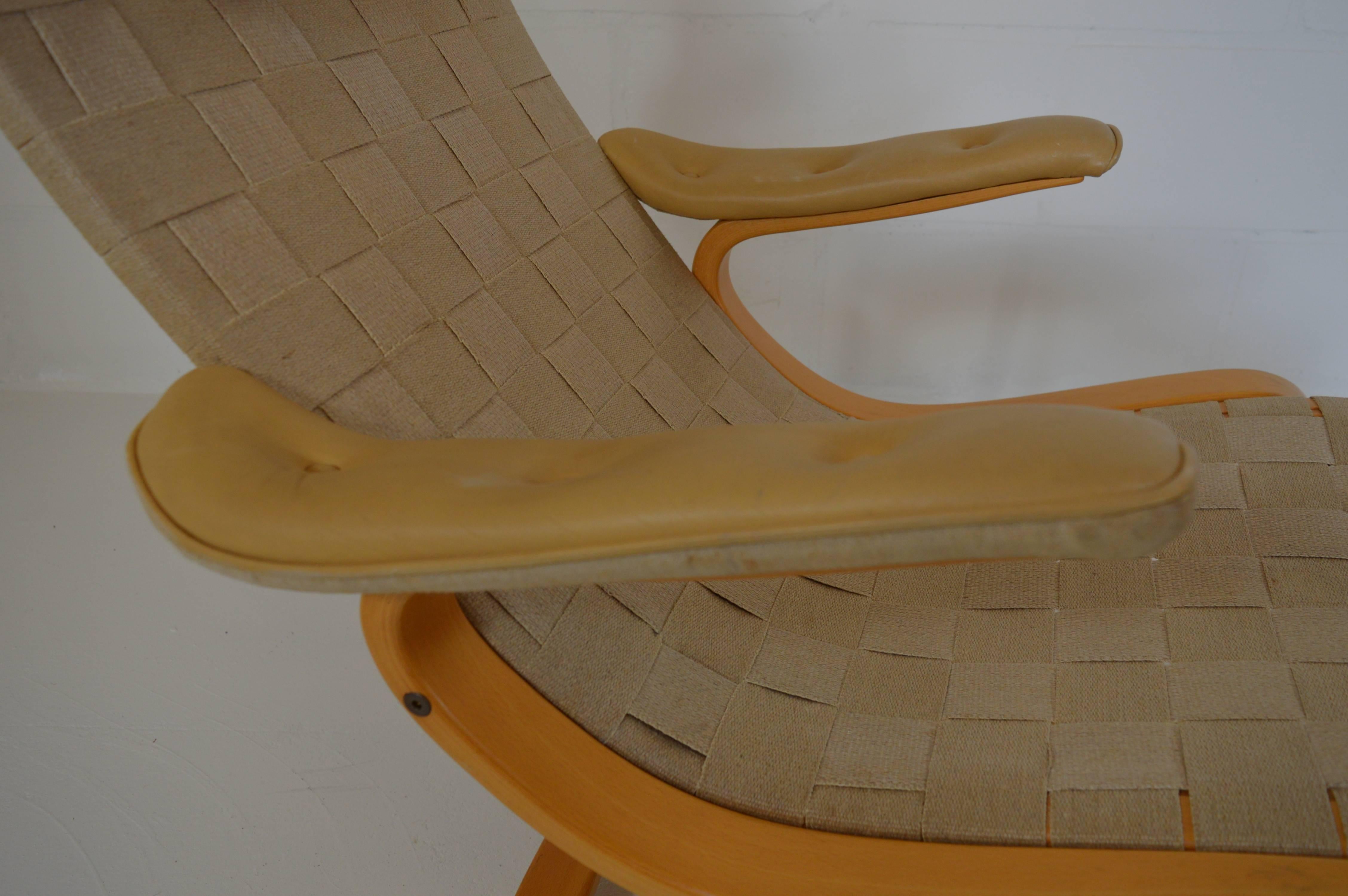 Lounge Chair by Gustav Axel Berg by Broderna Andersson, Sweden, 1970 1