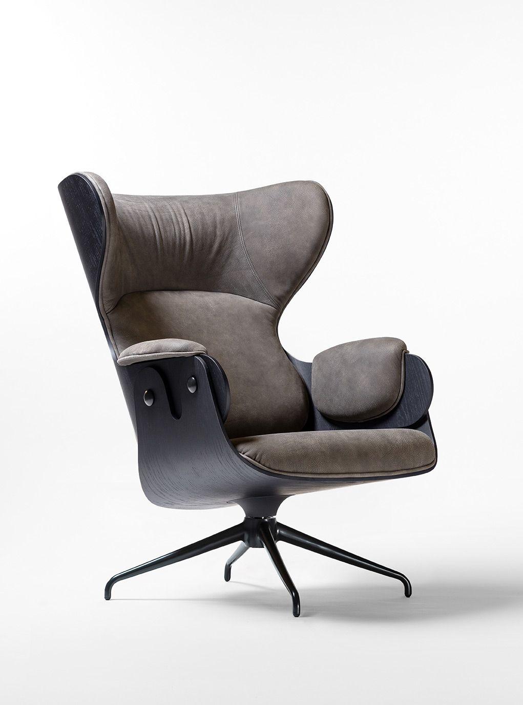 Spanish Lounger Black Armchair by Jaime Hayon For Sale