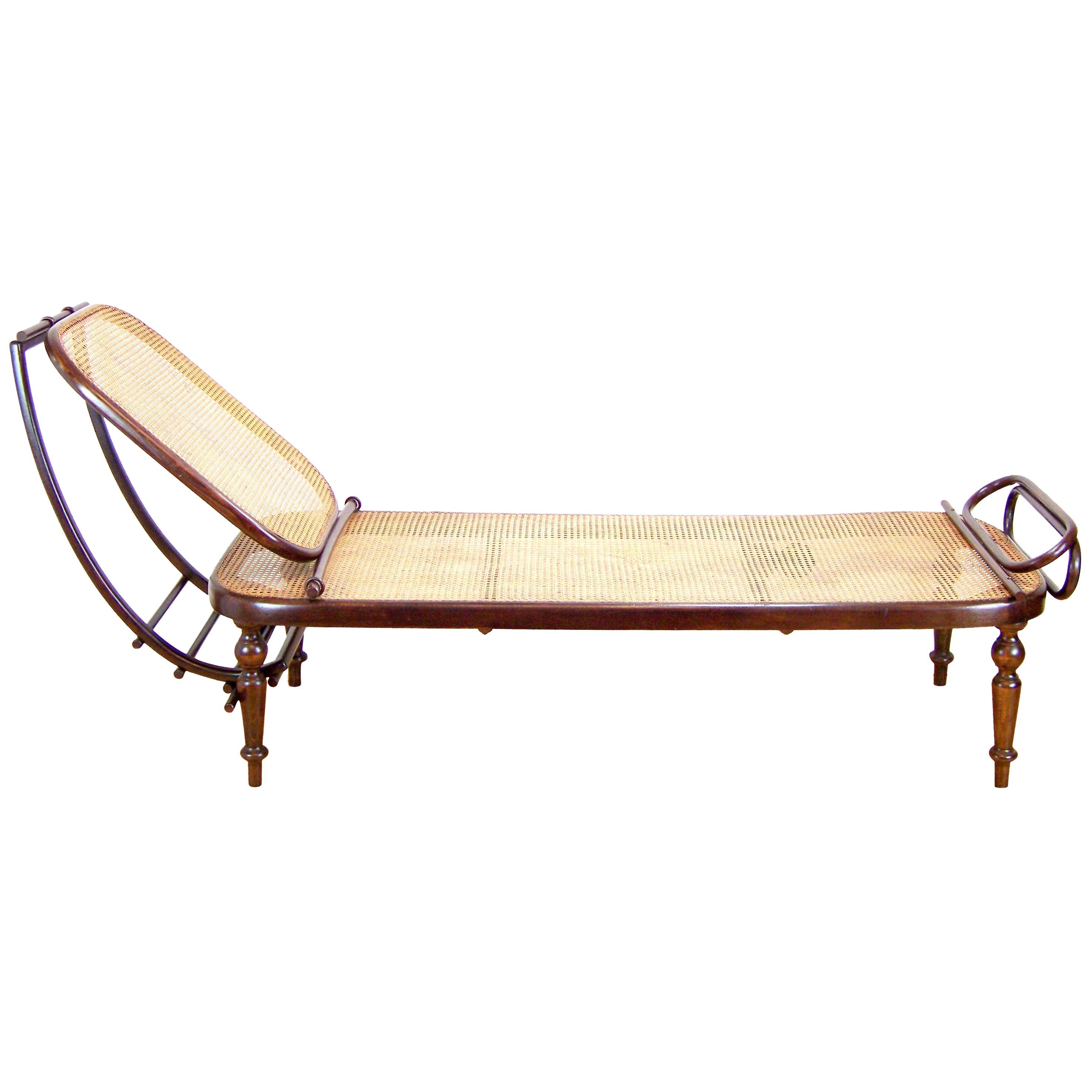 Lounger Gebrüder Thonet Nr.1, 1887-1910