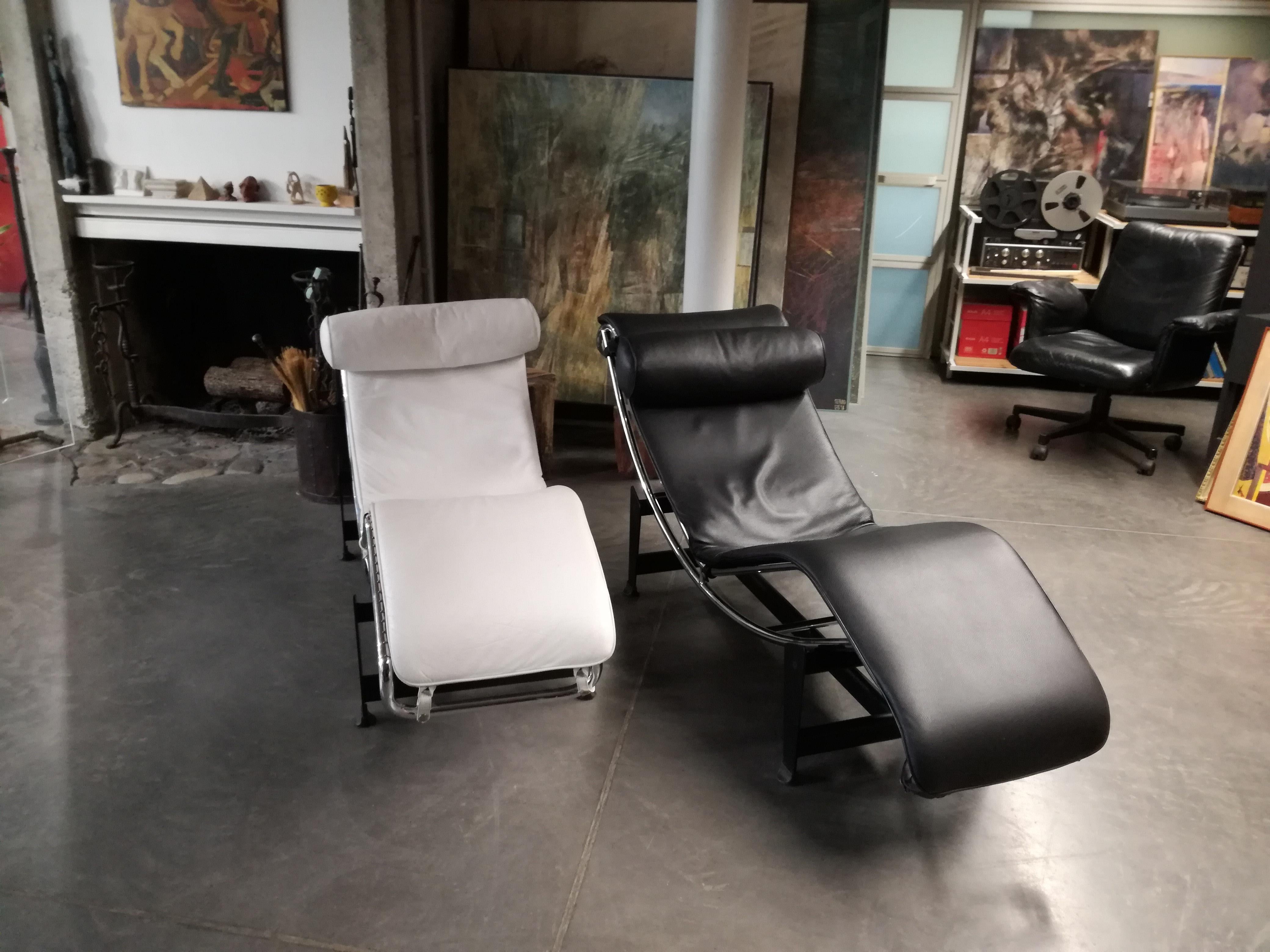 Loungue Chair Di Ispirazione Bauhaus, Anni 90 4