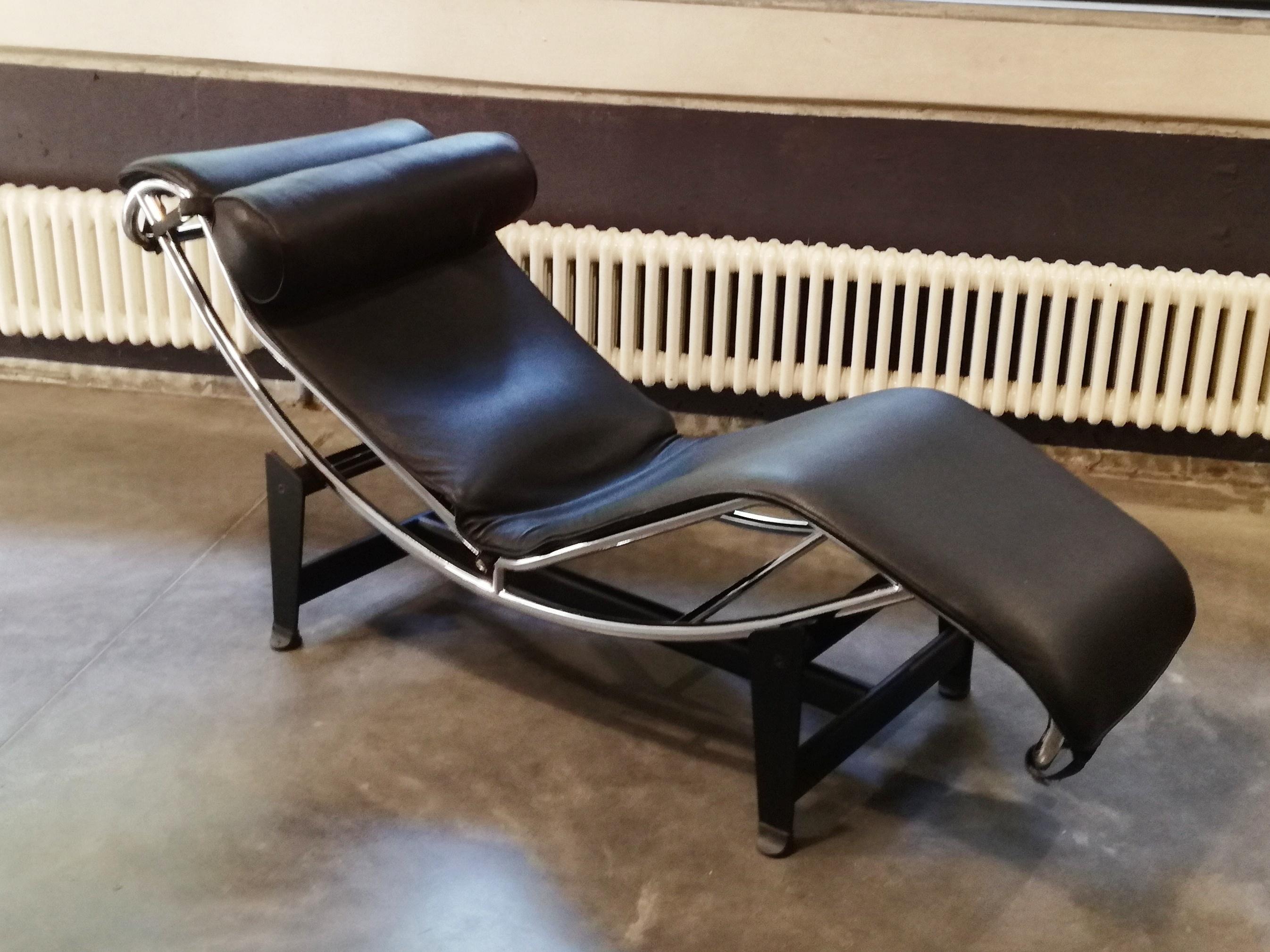Loungue Chair Di Ispirazione Bauhaus, Anni 90 1