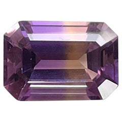 Loupe clean 10.30 cts Ametrine Octagon Faceted Cut Stone For Jewelry Natural Gem