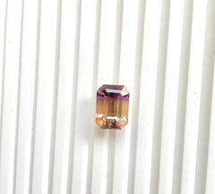 Loupe clean 10.45 cts Ametrine Octagon Faceted Cut Stone For Jewelry Natural Gem
