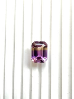 Loupe clean 11.25 cts Ametrine Octagon step Faceted For Jewelry Natural Gemstone