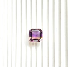 Loupe clean 22.10 cts Big size Ametrine Step Cut Stone For Jewelry Natural Gem