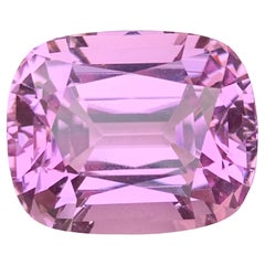 Lupa Limpia Maravillosa Gema Suelta de Kunzita Rosa Natural de 99,95 Quilates en Forma de Cojín