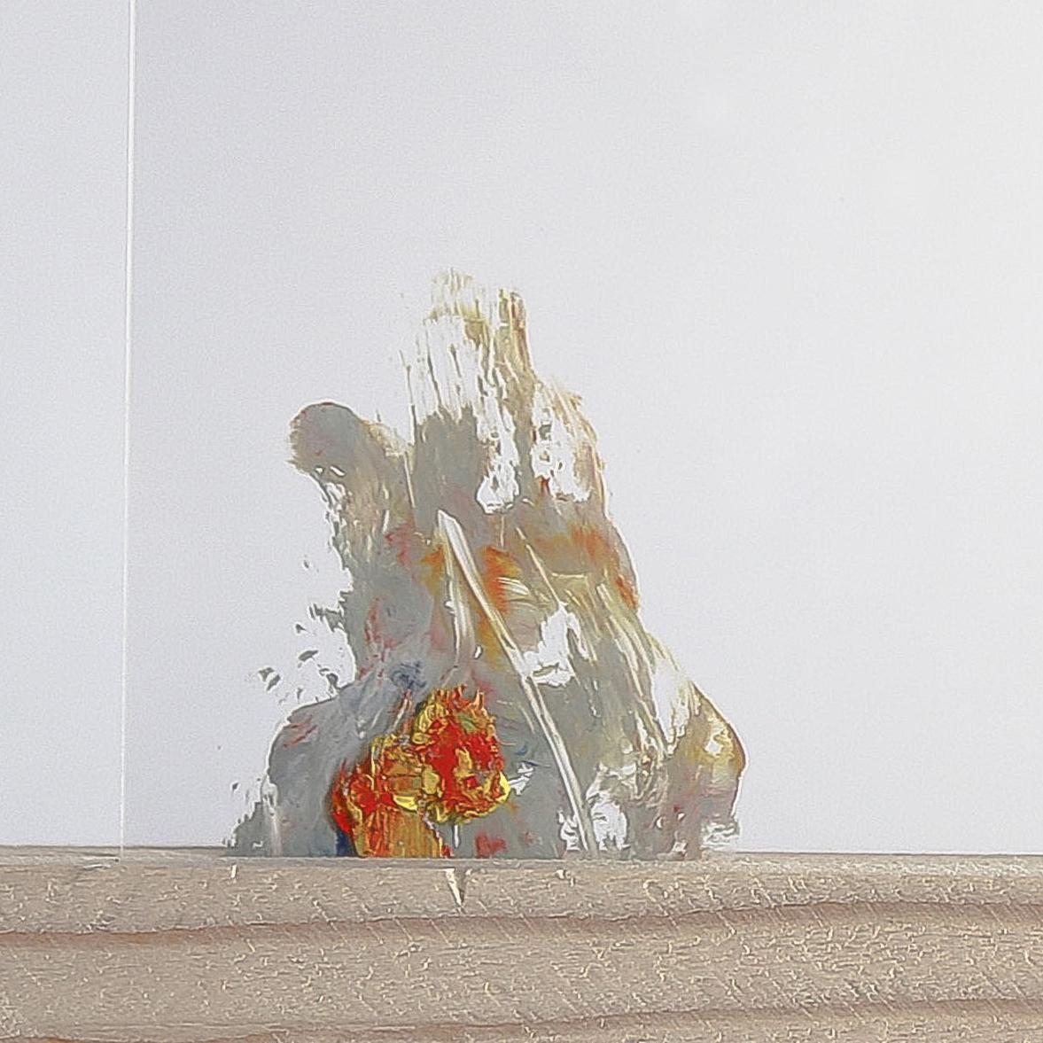 Lourdes Rivera, Retrospect 1, 2015, Plexiglass, Wood, Oil Paint For Sale 2