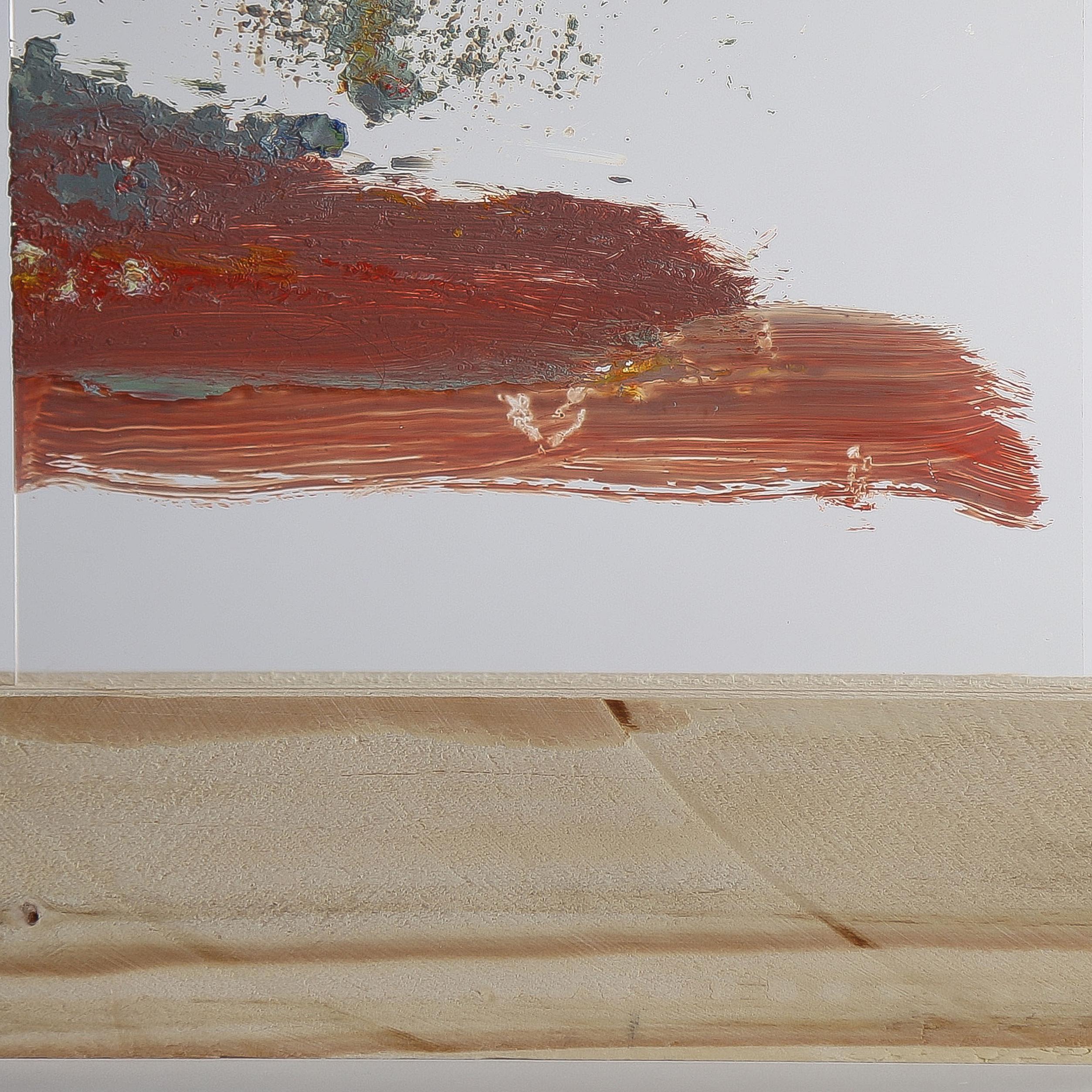 Lourdes Rivera, Retrospect 2, 2015, Plexiglass, Wood, Oil Paint For Sale 3
