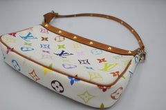 Lous Vuitton accessoire clutch in multicolours monogram by Takashi Murakami.