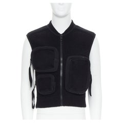 LOUS VUITTON Virgil Abloh Multi 3D Tasca utility con zip Gilet con zip a coste M. I.