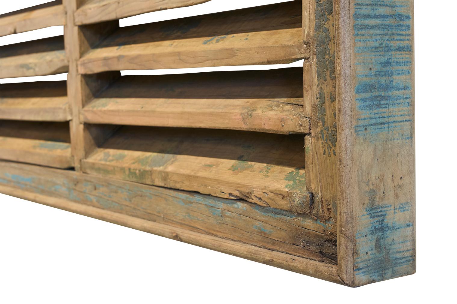 Louver Panel Window Shutter (Holz) im Angebot