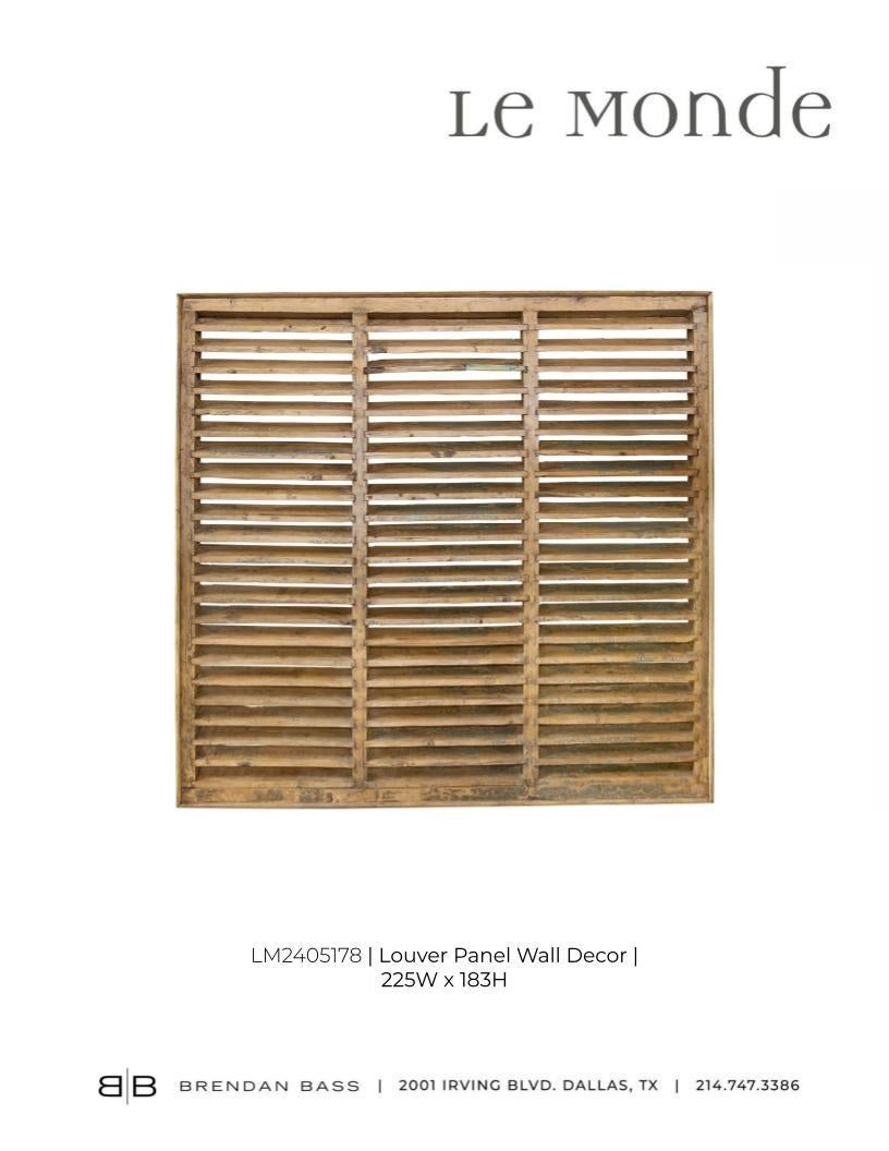 Louver Panel Window Shutter im Angebot 1