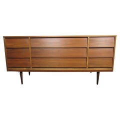Retro Louvered Drawer Dresser by Dixie