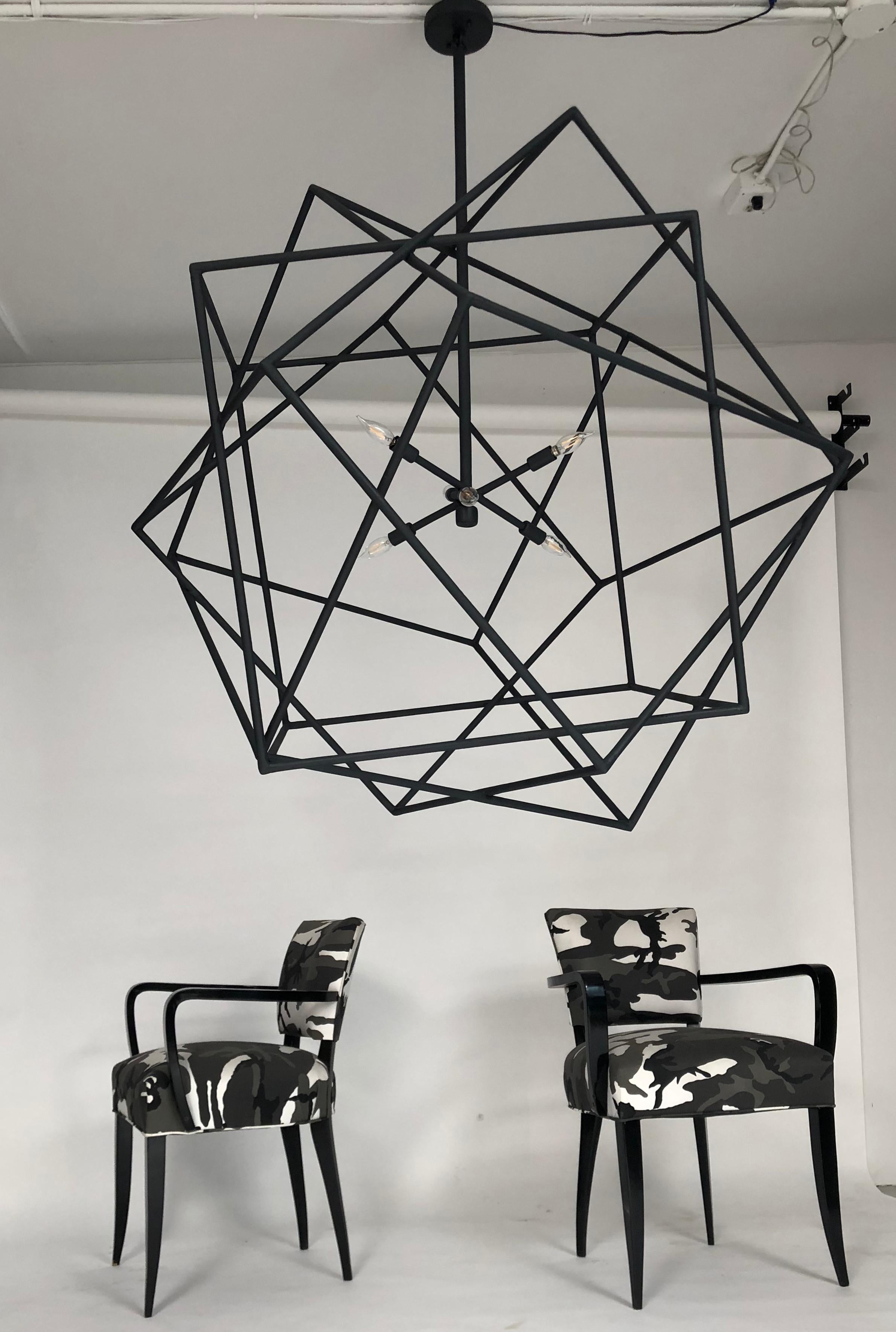 Intonaco Lampadario Louvre di Bourgeois Boheme Atelier in vendita
