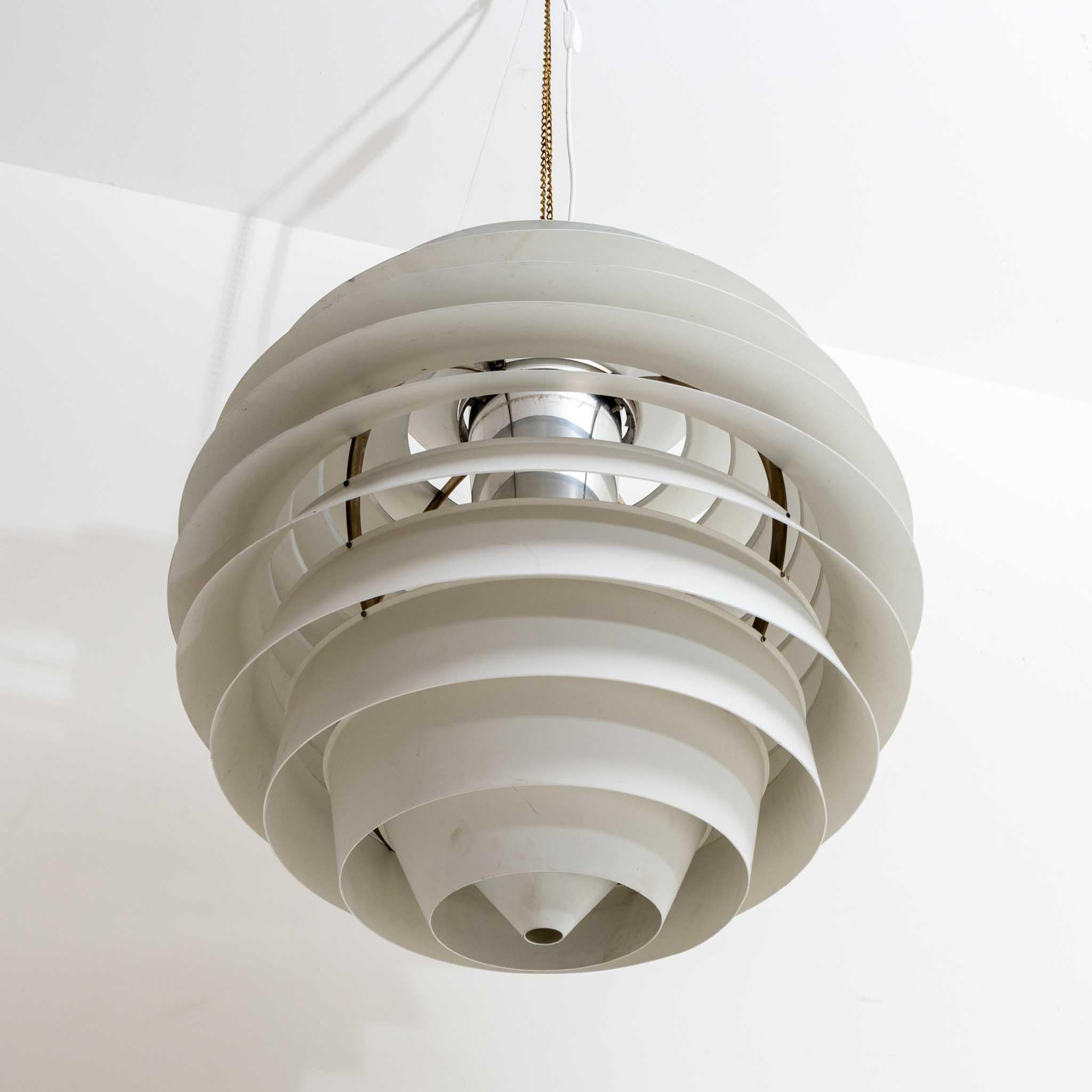 Mid-20th Century Louvre hanging lamp by Poul Henningsen for Louis Poulsen, 1960s