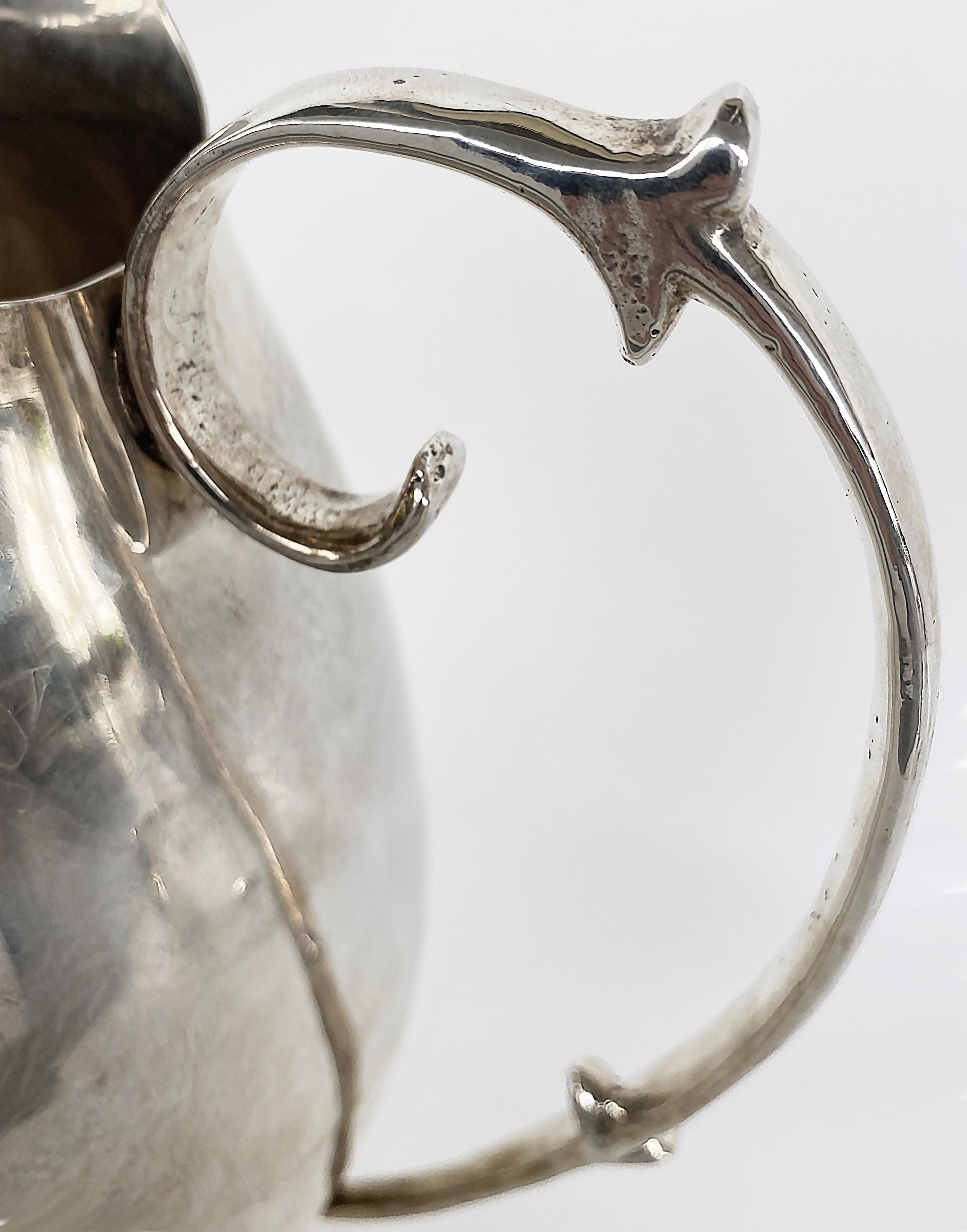 Louvre Mark Sterling Silver Water Pitcher, Early 20th Century  In Good Condition In Miami, FL
