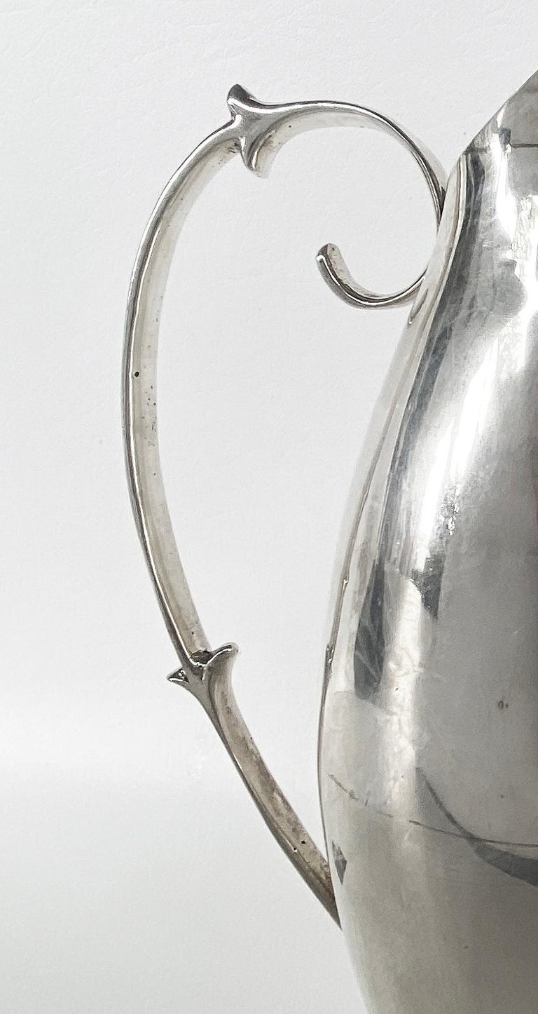 Louvre Mark Sterling Silver Water Pitcher, Early 20th Century  For Sale 2