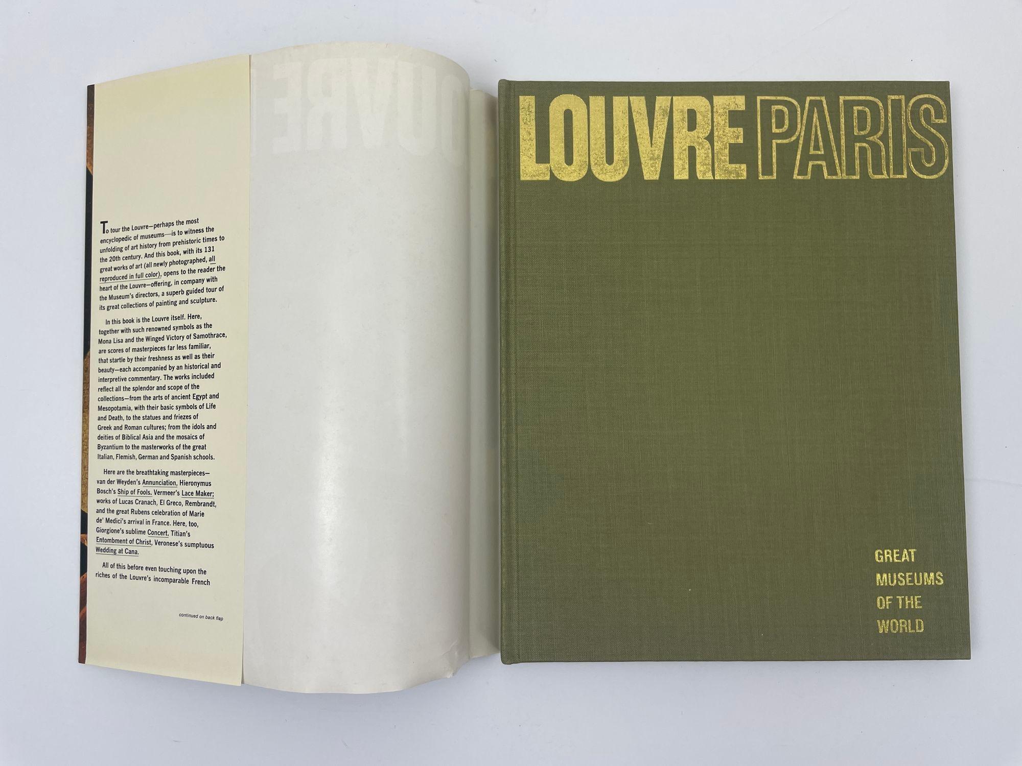 20th Century Louvre Paris Great Museums of The World Hardcover 1986 For Sale