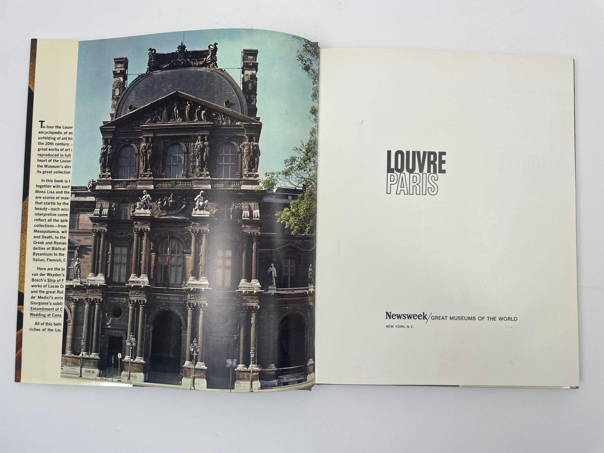 Paper Louvre Paris Great Museums of The World Hardcover 1986 For Sale