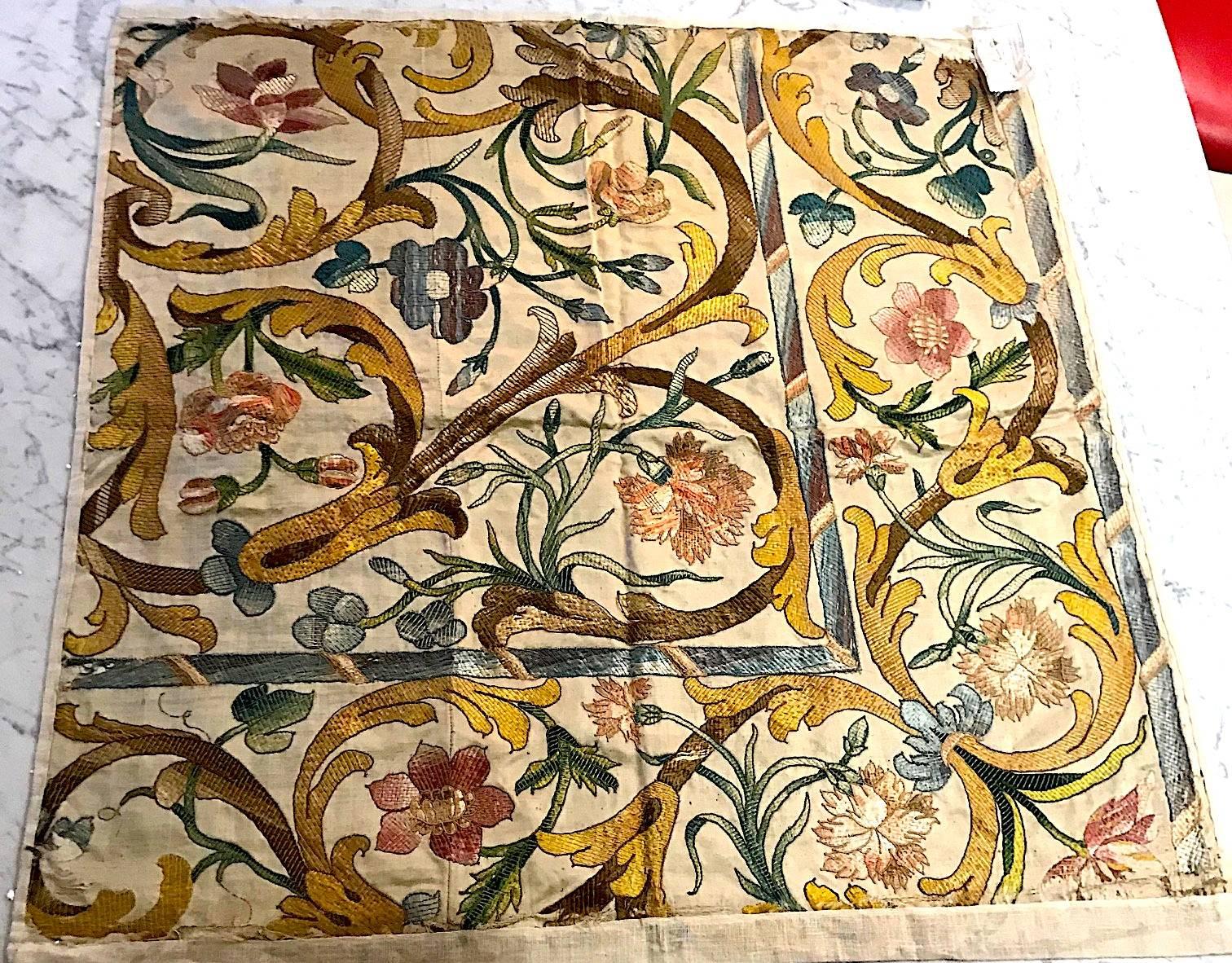 17th Century Royal Louvres 1600 Tapisserie 