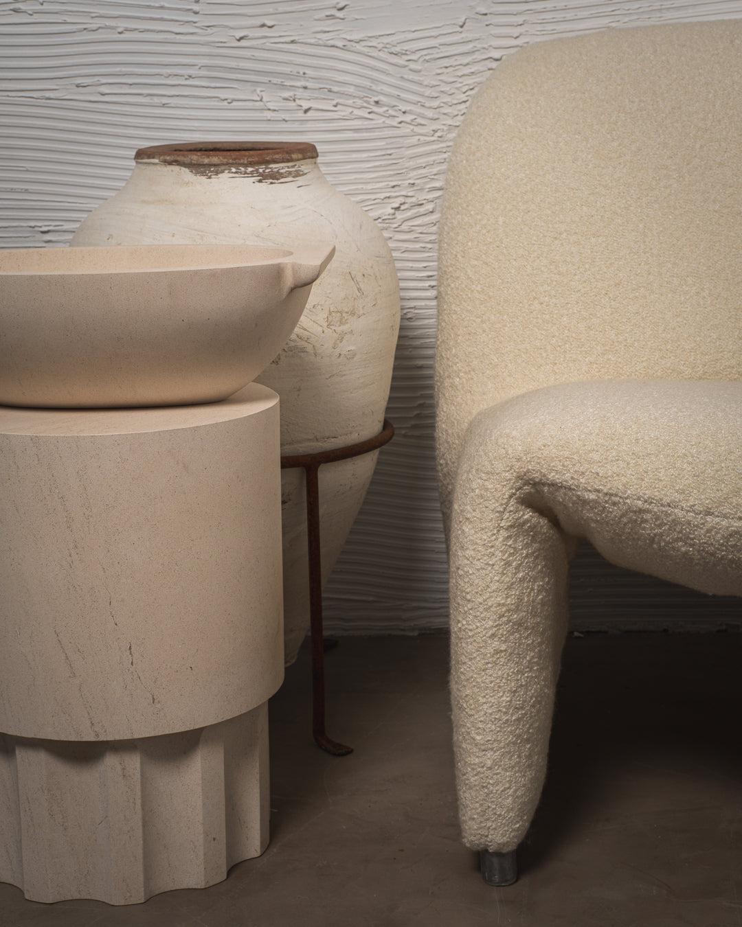 XXIe siècle et contemporain Lov Table d'appoint nervurée en vente
