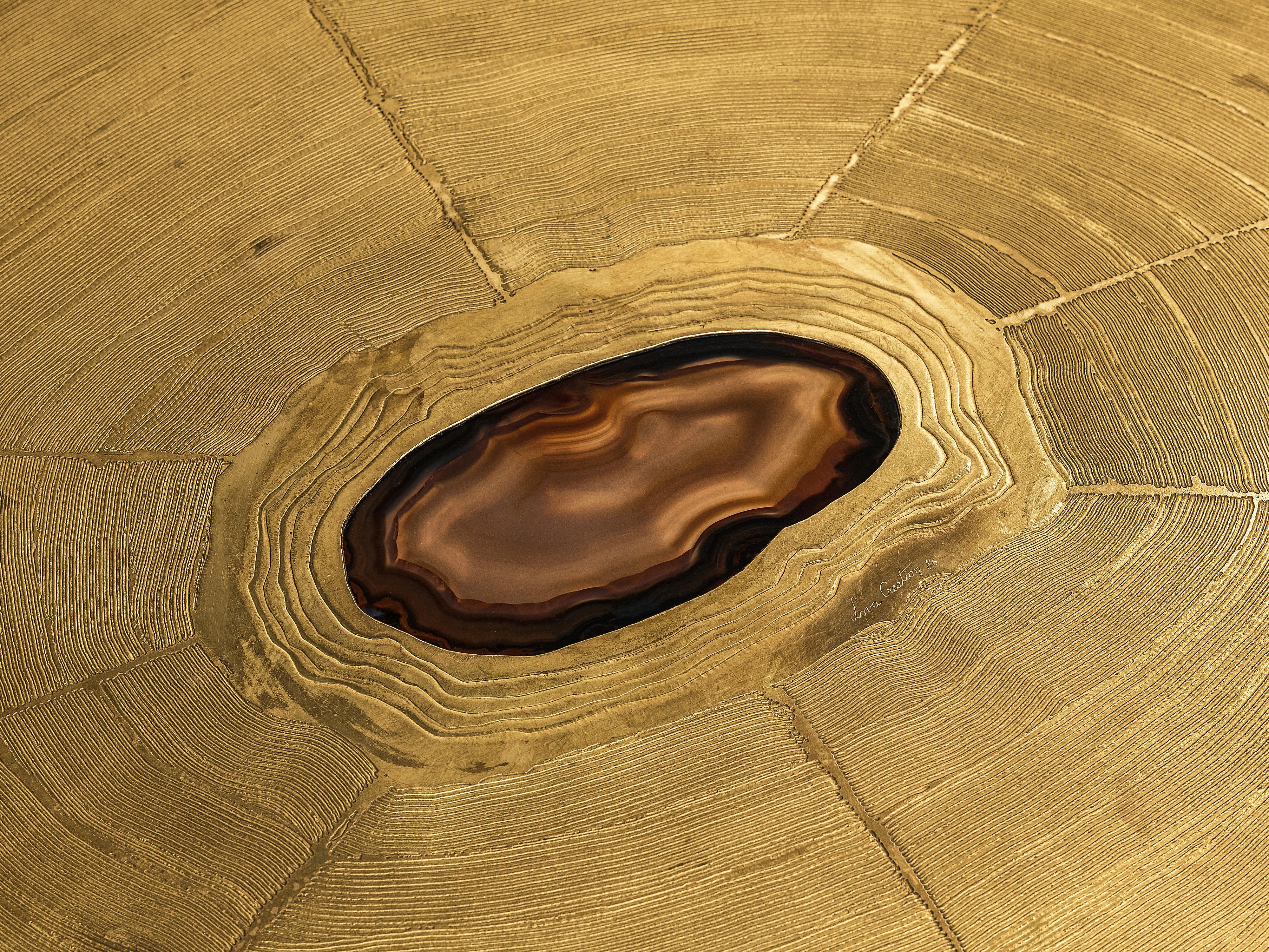 agate coffee table