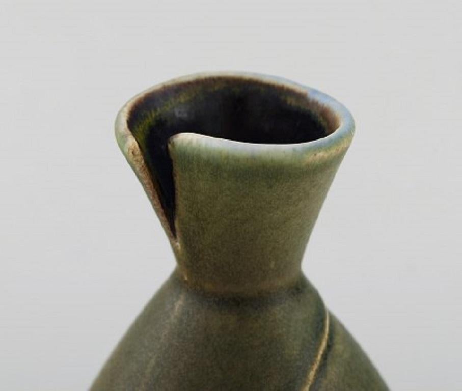 Mid-20th Century Löva, Gustavsberg, Gabi Citron-Tengborg, Vase in Glazed Ceramic, 1960s