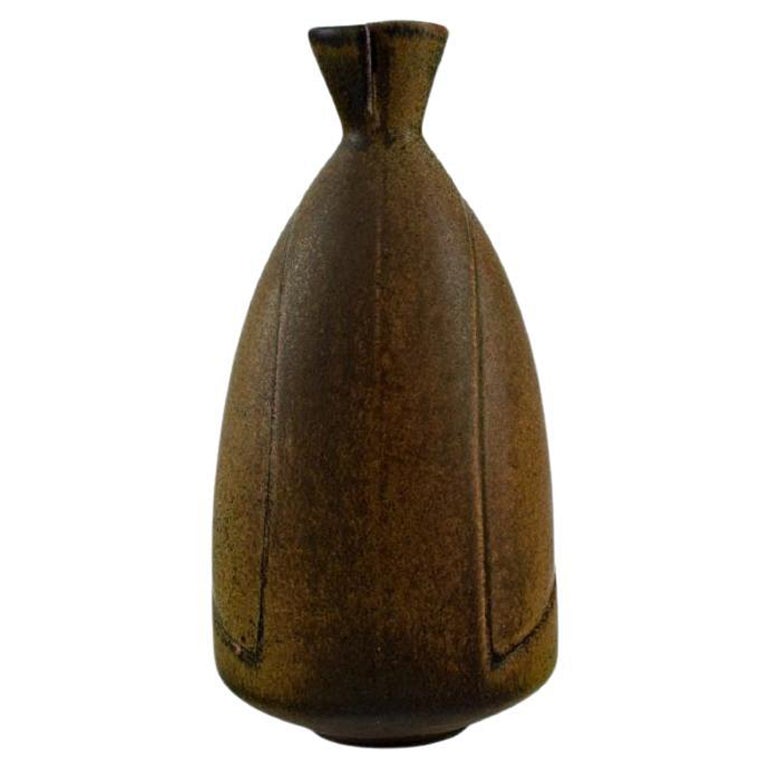Löva, Gustavsberg, Gabi Citron-Tengborg, Vase in Glazed Ceramics